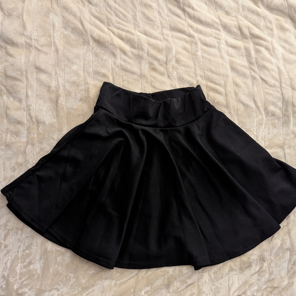 Black Skater Skirt